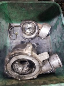 Разборка турбокомпрессора