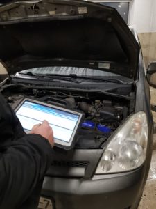 Компьютерная диагностика турбины на автомобиле
